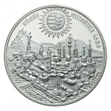 Budavár visszavétele 1686 500 Forint 1986 PP