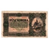 20 Korona Államjegy 1920 sorszámban pont F