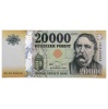 20000 Forint Bankjegy 2016 GK UNC forgalmi sorszám