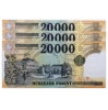 20000 Forint Bankjegy 2016 GT UNC forgalmi sorszámkövető 3db