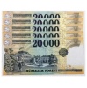 20000 Forint Bankjegy 2016 MINTA és GB-GE extra azonos számok