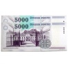 5000 Forint Bankjegy 2008 BB széria sorszámkövető pár