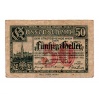 Ausztria Notgeld Wien 50 Heller 1920 Bécs R66