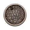 Hollandia I. Wilhelmina 10 Cent 1911