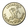 1990. évi Labdarúgó Világbajnokság 100 Forint 1988 BU 2 alakos