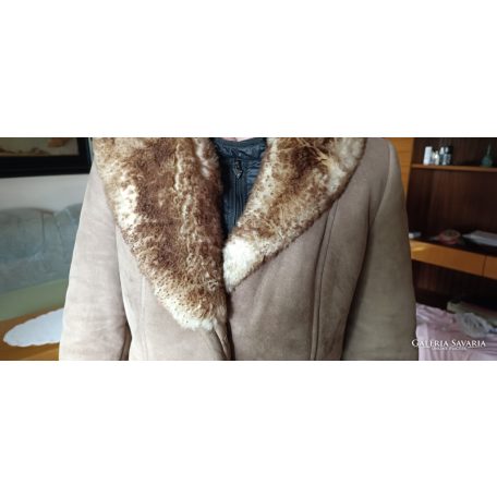 Női irha bunda, téli kabát