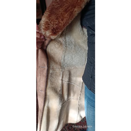 Női irha bunda, téli kabát