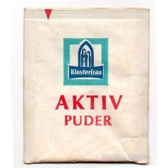 Klosterfrau Aktiv Puder bontatlan csomag 1960-as évek