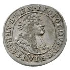 Lipót VI krajcár 1668 K-B