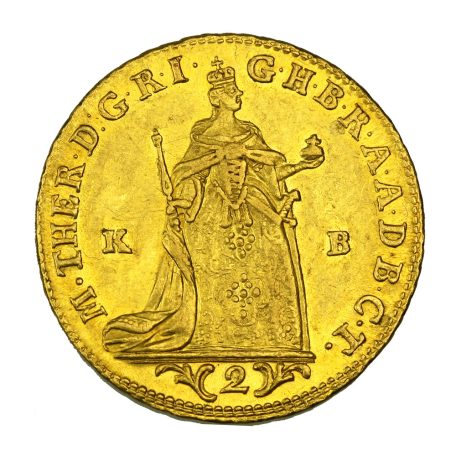 Mária Terézia 2 Dukát 1765 K-B