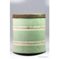 Retró lisztes doboz vintage pléh doboz