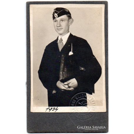 Első Dunagőzhajózási Társaság Személyazonossági igazolójegy 1934