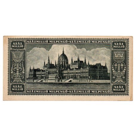 100 Millió Milpengő Bankjegy 1946 EF