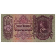 100 Pengő Bankjegy 1930 aUNC