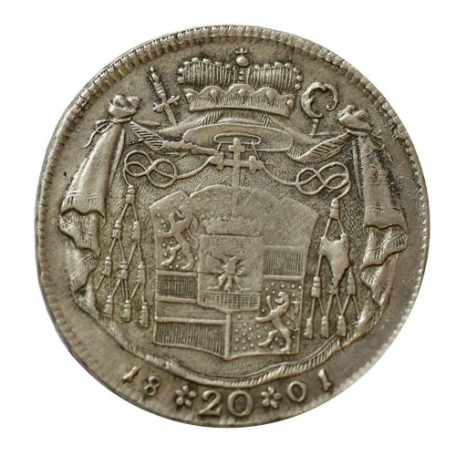 Hieronymus von Colloredo 20 Krajcár 1801 Salzburg