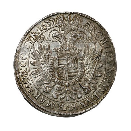 II. Ferdinánd tallér 1637 RITKA!