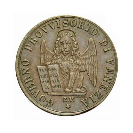 1848 Szabadságharc Velence 3 Centesimi
