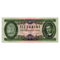 10 Forint Bankjegy 1969 aUNC hajtatlan