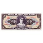 Brazilia 5 Centavos / 50 Cruzados Bankjegy 1966 P184a viszonylag alacsony sorszám