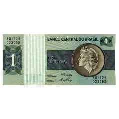 Brazilia 1 Cruzeiro Bankjegy 1970 P191a A sorozat