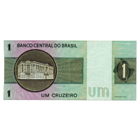 Brazilia 1 Cruzeiro Bankjegy 1970 P191a A sorozat