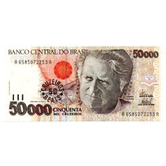 Brazilia 50 Reals / 50000 Cruzeiros Bankjegy 1993 P237
