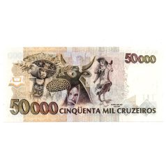 Brazilia 50 Reals / 50000 Cruzeiros Bankjegy 1993 P237