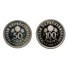 Tanácsköztársaság 50 és 100 Forint 1969 PP