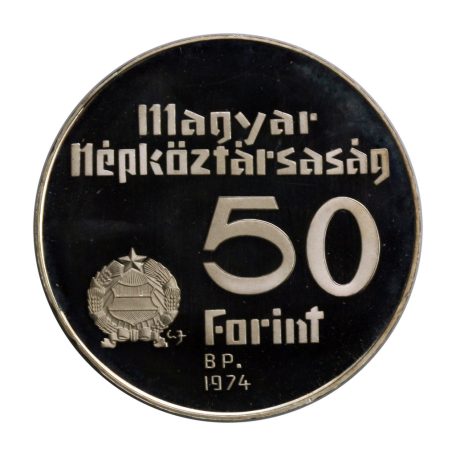 Magyar Nemzeti Bank 50 Forint 1974 PP 16g Ag640