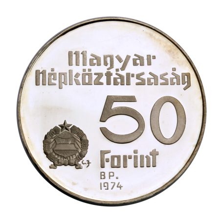 Magyar Nemzeti Bank 50 Forint 1974 PP 16g Ag640
