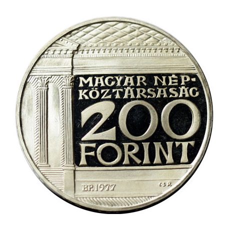 Magyar Nemzeti Múzeum 200 Forint 1977 PP