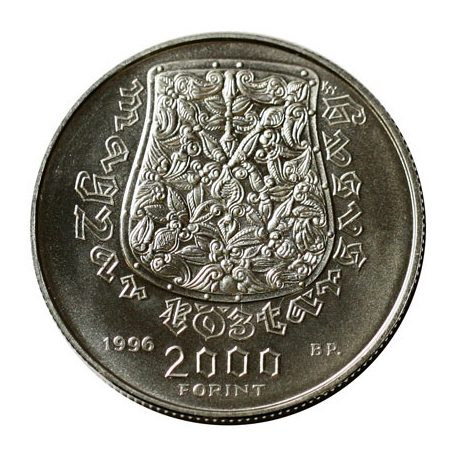 Honfoglalás 2000 Forint 1996 BU, díszdobozban