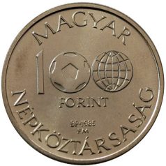   Labdarúgó világbajnokság 100 Forint 1985 BU Mexico Trófea