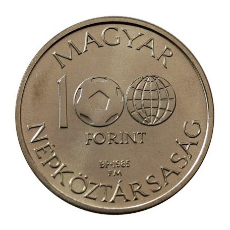 Labdarúgó világbajnokság 100 Forint 1985 BU Mexico Trófea