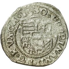 I. Ferdinand denár 1530 iB-K