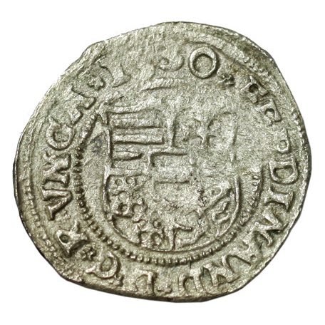 I. Ferdinand denár 1530 iB-K