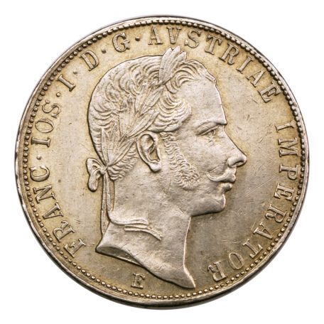 Ferenc József 1 Florin 1858 E