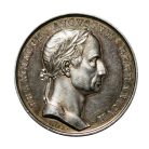 I. Ferenc ezüst érem 1835