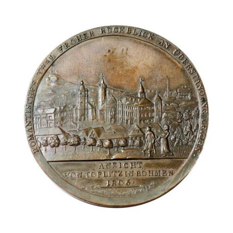 1806 Trencsén bronz érem