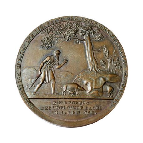 1806 Trencsén bronz érem