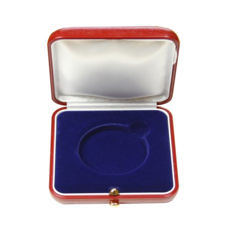 Érmetároló díszdoboz piros