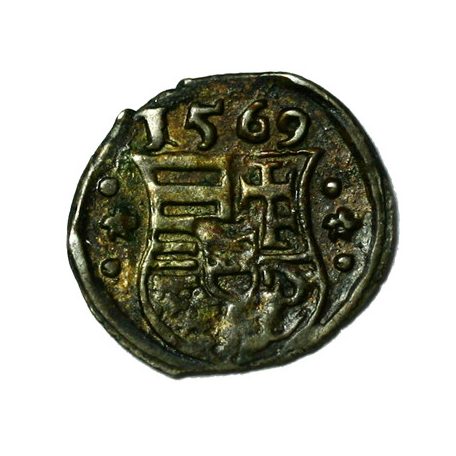 I. Miksa obulus 1569 K-B