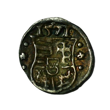 I. Miksa obulus 1571 K-B