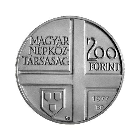 Festőművész-sor II. 200 Forint Csontváry Kosztka Tivadar 1977 BU