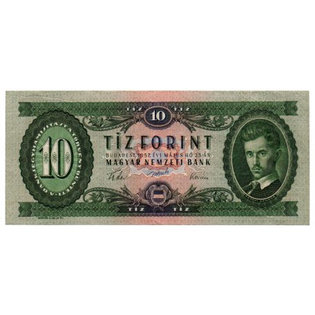 10 Forint Bankjegy 1957 VF