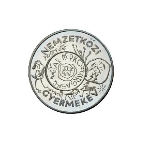 Nemzetközi Gyermekév 200 Forint 1979 BU