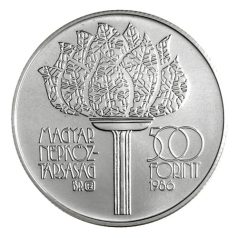 Téli Olimpia Calgary 1988 500 Forint 1986 BU ezüst