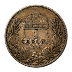 Ferenc József 1 Korona 1896 K-B