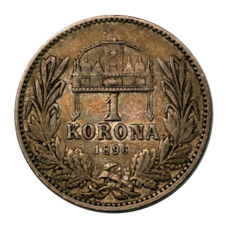 Ferenc József 1 Korona 1896 K-B