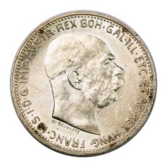 Ferenc József 1 Korona 1914 gEF-aUNC 4,99g Ag835